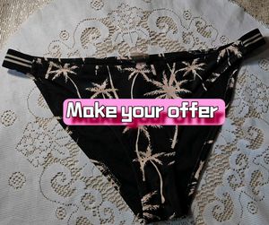 black tree print bikini bottom⚡