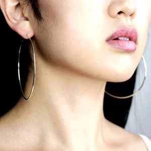 Silver Hoop Earrings