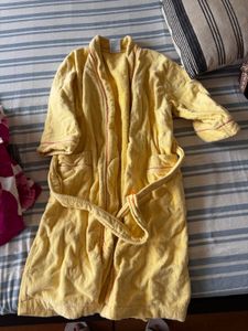 Cozy Yellow Robe