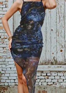 OFFER PRICE!!📢 SHEIN Printed Bodycon Midi Dress