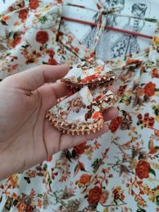 Elegant Floral Print aaliya cut kurti