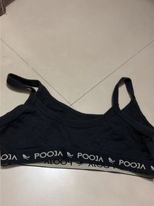 Comfortable Black Sports Bra