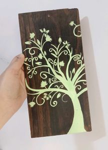 Hand-painted Wooden Art