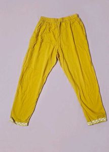 Yellow Kurta Pant Set