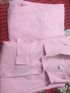 Pink Button-Down Shirt