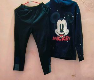 Very Cute N Beautiful Hoodie With Lower