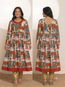Bohemian Patchwork long frock Kurta