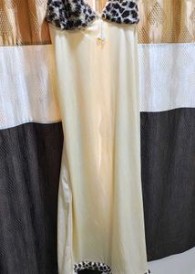 Elegant Cheetah Print Nightgown