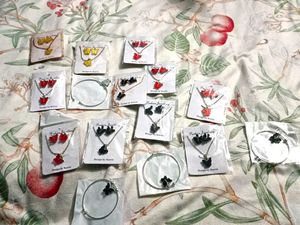 Fashion Butterfly Necklace & Earring Set