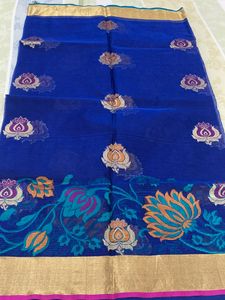 Chanderi silk saree
