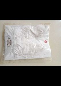 White Cotton Camisole with Lace Trim