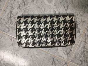 Black And Silver Ladies Wallet