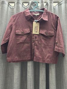 WESTSIDE M Size Bombay Paisley Cropped Shirt