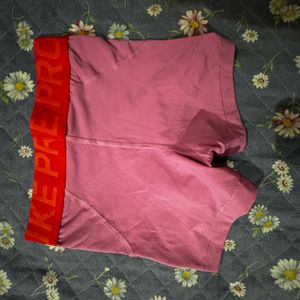 Nike Pro Pink Running Shorts