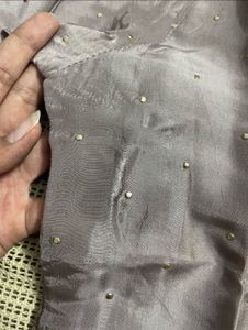 Grey Embellished Suit