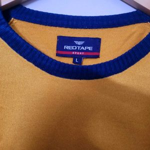 Red Tape Men's Contrast Sleeve pullover