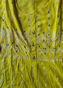 Elegant Yellow Kurta Set with Dupatta
