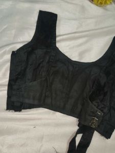 Classic Black Sleeveless Blouse