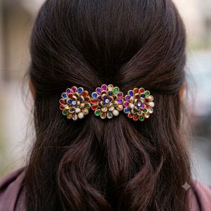Boho Hair Clips Set - Multicolo