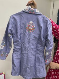 Lavish Embroidered Kurta Set with Palazzo