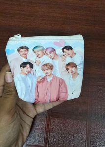 Cute BTS Photo Pouch