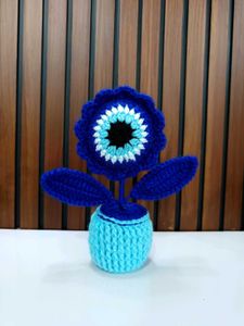 Handmade Evil Eye Flower Decor