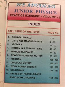 Narayana Physics JEE Advanced Books