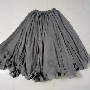 Elegant Grey Lehenga Choli with Stylish Strap