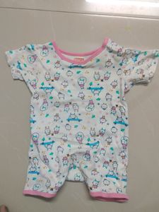 Cute Animal Print Baby Romper