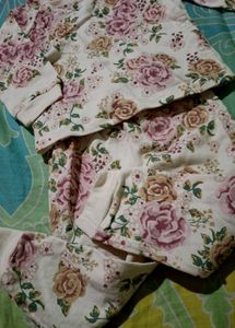 Floral Print Baby Jumpsuit