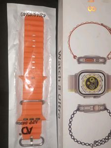 Smart Watch Strap Men & Women Boths (Colour Orange