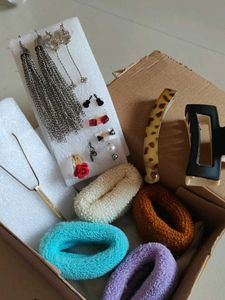 Assorted Jewelry &amp; Hair Accessories
