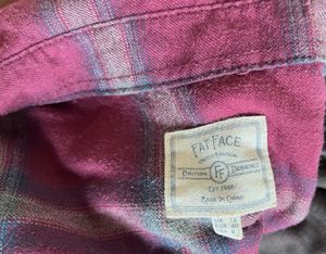 Purple Plaid Tunic Top