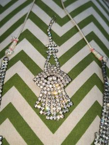 Sparkling Rhinestone Necklace Set without earrings