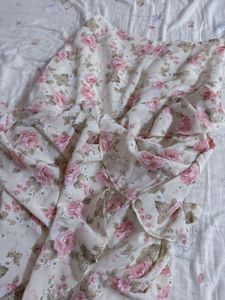 Floral Ruffle Skirt