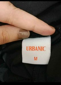 URBANIC Stylish Black Athleisure Jeggings