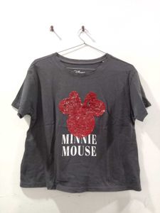 Cute Minnie Mouse &amp; Red T-Shirts 2 Piece
