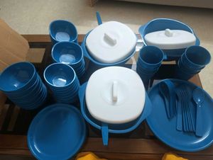 Complete Blue Dinnerware Set  Gugam brand