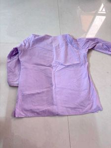 Lavender Embroidered Kurta