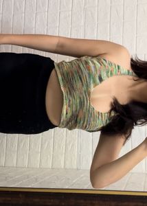 Knit Halter Top