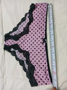 Cute Polka🎁🫴 Dot Briefs with Lace Trim