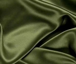 Olive Green Silk Dress Material 4 mtr
