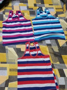 Stylish Baniyan Set Of 3