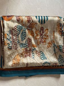 Floral Print Saree