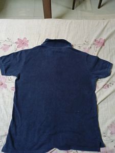 NAVY BLUE CASUAL T SHIRT - SIZE L