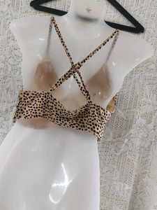 FOREVER21 Leopard Print Cami Top