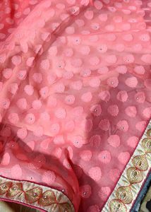 Beautiful Chiffon 2 Shade Saree