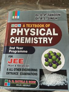 Textbook of Physical Chemistry for JEE