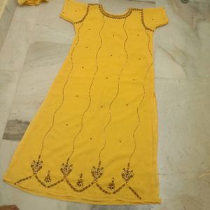 Long Zari Suit