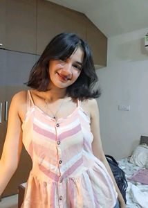 Striped Button-Up Camisole Top